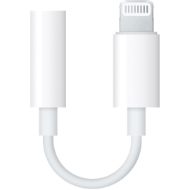 Apple Lightning to 3.5 mm Headphone Jack Adapter MMX62ZM