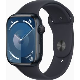 Apple Watch Series 9 45mm Midnight Aluminum Case With Midnight Sports Band