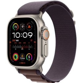 Apple Watch Ultra 2 49mm Titanium Case With Indigo Alpine Loop