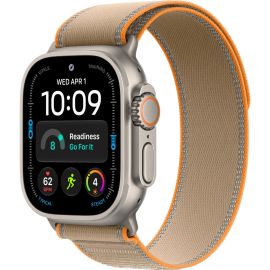 Apple Watch Ultra 4 GPS + Cellular 49mm Natural Titanium Case with Sand Trail Loop Band - MJAJ4LS