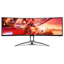 AOC AG493UCX2 49" Frameless Curved Gaming LED Monitor