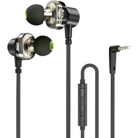 Awei Z1 Sports Earphone With Dual Dynamic Drives Black
