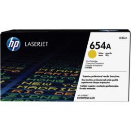 HP 654A Yellow Original LaserJet Toner Cartridge (CF332A