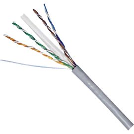 NEXANS N100.166-LE Essential-6 U/UTP AWG24 Cat 6 PVC Eca Light Grey 305m box Cable Roll  