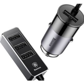 Baseus Enjoy Together Car Charger With 4 USB Ports Extension