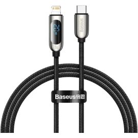 Baseus Type C to IP 20W Display Fast Charging Data Cable 2M