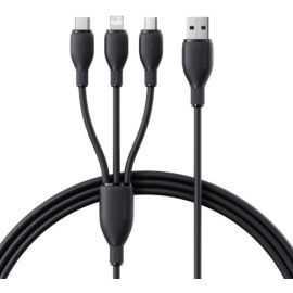 Baseus Ultra Fast 3 in 1 Fast Charging Cable 3.5A 1.3m
