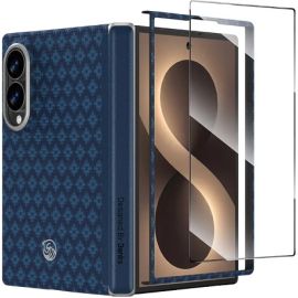 Benks Samsung Galaxy Z Fold 8 Armor Grid Air Grand Combo Blue Case