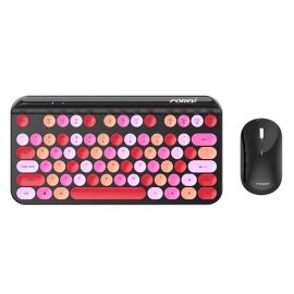 FOREV FV-WI9 Smart Size Wireless Keyboard & Mouse Comb for Laptop Notebook PC Girls Gift