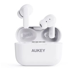 Aukey EP-M1 True Wireless Earbuds with BT 5.0–White
