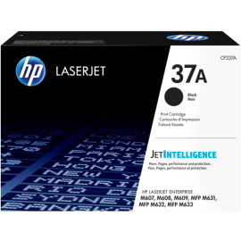 HP 37A Black Original LaserJet Toner Cartridge (CF237A)