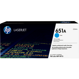 HP 651A (CE341A) Cyan Original Toner Cartridge