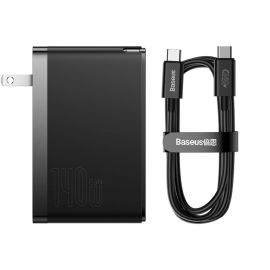 Baseus GaN5 Pro Fast Charger 2C+U 140W CN Black