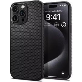 Spigen iPhone 15 Pro Max Liquid Air Case Matte Black – ACS06562