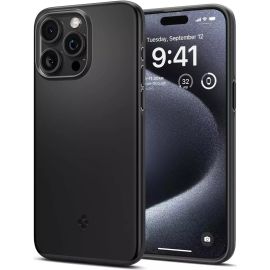 Spigen iPhone 15 Pro Thin Fit Case Black – ACS06686