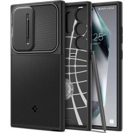 Spigen Galaxy S24 Ultra Optik Armor Case Black – ACS07313