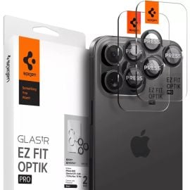 Spigen iPhone 15 Pro Max / 15 Pro / 14 Pro Max / 14 Pro Camera Lens Protector 