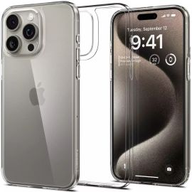 Spigen iPhone 15 Pro Airskin Hybrid Case Clear – ACS06697