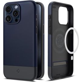 Spigen iPhone 15 Pro Max Style Armor Magfit Case Midnight Indigo – ACS06612