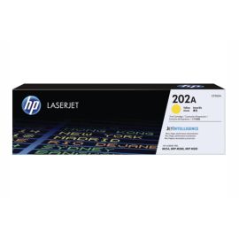 HP 202A Yellow Original LaserJet Toner Cartridge (CF502A)