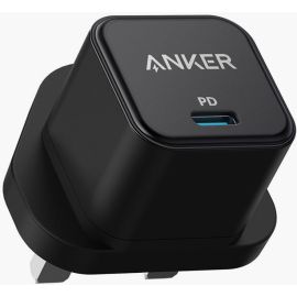 Anker PowerPort III 20W Cube USB-C Charger – Black (A2149K11)