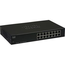 Cisco SF110 16-Port Unmanaged Network Switch 10100 Rack Mount