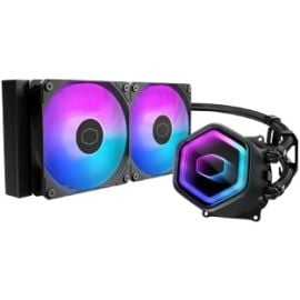 Cool Master Liquid 240 Core II 2x 120mm ARGB Fans AIO Liquid CPU Cooler