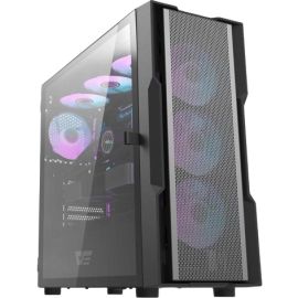 DarkFlash DK431 RGB Mid-Tower ATX Case - Black