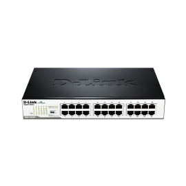 D-Link DGS-1024D 24-Port Gigabit Unmanaged Desktop/Rackmount Switch