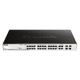 D-Link DGS-1210-28P 28-Port Gigabit Smart Managed PoE Switch