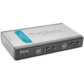 D-Link DKVM‑4U 4‑Port USB KVM Switch