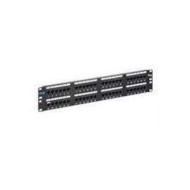 3M Volition XE005316171 Classic Patch Panel, 48 Ports, Black Aluminium