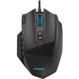 E-Yooso X39 Wired Gaming Mouse RGB Rapid Fire Button