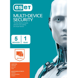 ESET Multi Device Security pack 5 Users + 1 Year
