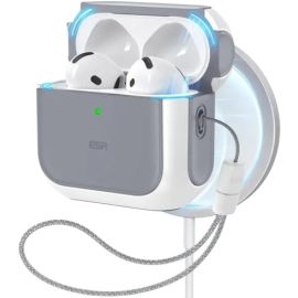 ESR AirPods 4 Orbit Hybrid Case HaloLock White