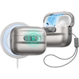 ESR AirPods Pro 3 Pulse FlickLock Magnetic Case Titanium