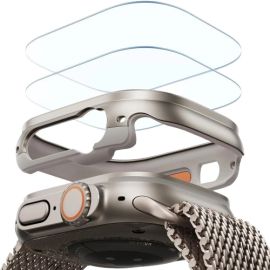 ESR Apple Watch Ultra 3 Ultra 2 Ultra 49mm Case With Screen Protector Titanium