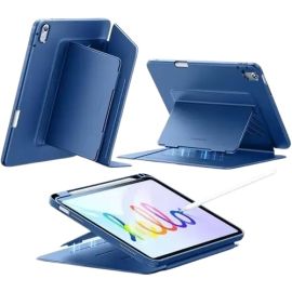 ESR iPad 11 Gen A16 / 10 Gen A14 Flip Hybrid Case Pencil Holder – Navy Blue