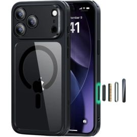 ESR iPhone 17 Pro Max Classic Hybrid Case Clear Black