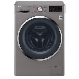 LG FH4G7DYG5 Fully Auto Front Loading Washing Machine 8Kg Silver