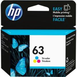 HP 63 Tri-color Original Ink Cartridge (F6U61AA)