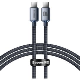 Baseus Crystal Shine Series Fast Charging Data Cable Type-C to Type-C 100W 1.2m
