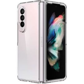 Spigen ACS02959 Galaxy Z Fold 3 Ultra Hybrid TPU + PC Case – Crystal Clear