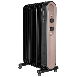 Gree GEH18-2200C Oil Radiator Heater 11 Fins 2200W Black