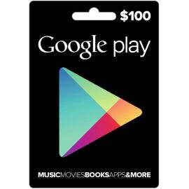 Google Play Gift Card 100$