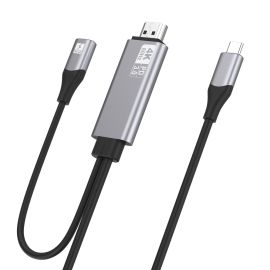 Onten OTN-9572PD USB-C to HDMI / PD Converter Cable