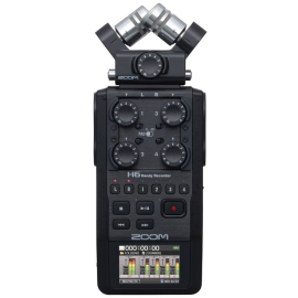 Zoom H6 6-Track Portable Recorder, Stereo Microphone