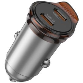 Hoco NZ16B Rigorous 45W 2Type C cable set Car charger