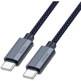 Hoco U134 Type C to Type C PD 240W Charging Data Cable Nylon Braid and Aluminum Alloy