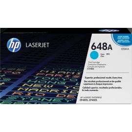 HP 648A Cyan Color LaserJet  Toner CE261A